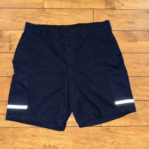 FexEX Tom Sherman Utility Cargo Shorts Navy Blue 38x10 38S - Picture 1 of 4